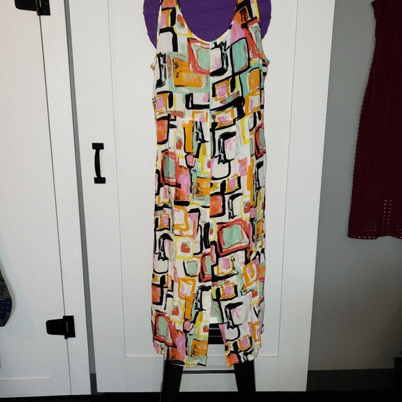 SOLD Blue Water Dress - Picture 2 of 7